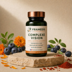 Complexe Vision — Lutéine, myrtille & astaxanthine | Framedis